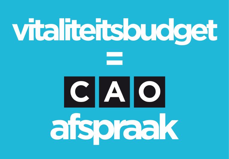 Vitaliteitsbudget dit jaar nog regelen voor je werknemers en gebruik maken van de € 50 bonus? De tijd dringt!|Vereniging Werkgevers Technische Groothandel